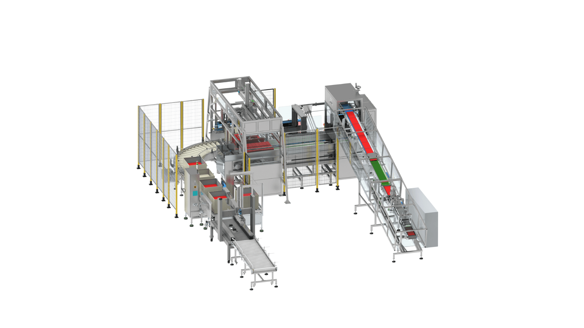 ICS-200 Strip Pouch Case Packer | End of Line Packaging Machines & Automations