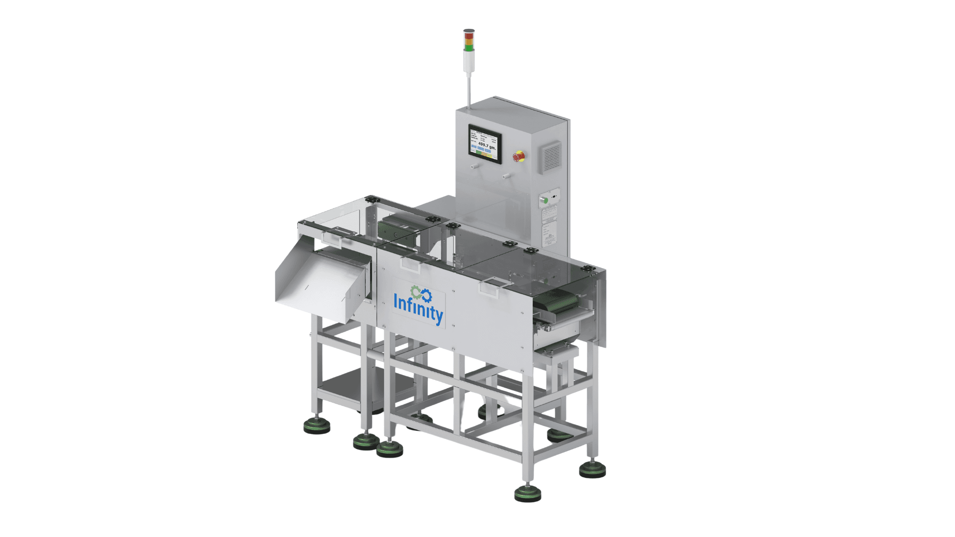 ICW-1200 Dynamic Checkweigher — checkweighers machine manufacturer in India