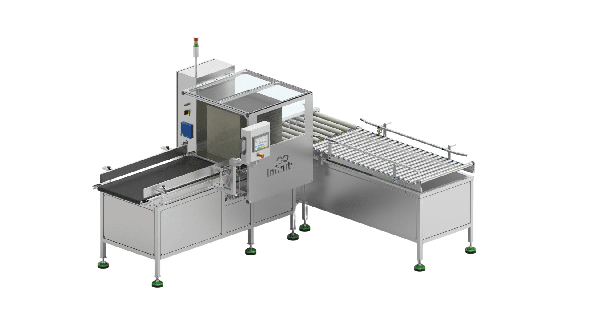 ICW-25K Dynamic Checkweigher — checkweighers machine manufacturer in India