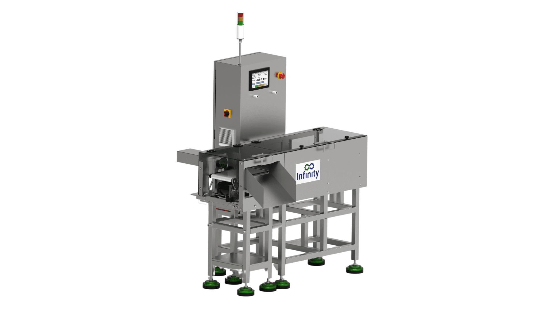 ICW-600 Dynamic Checkweigher — checkweighers machine manufacturer in India