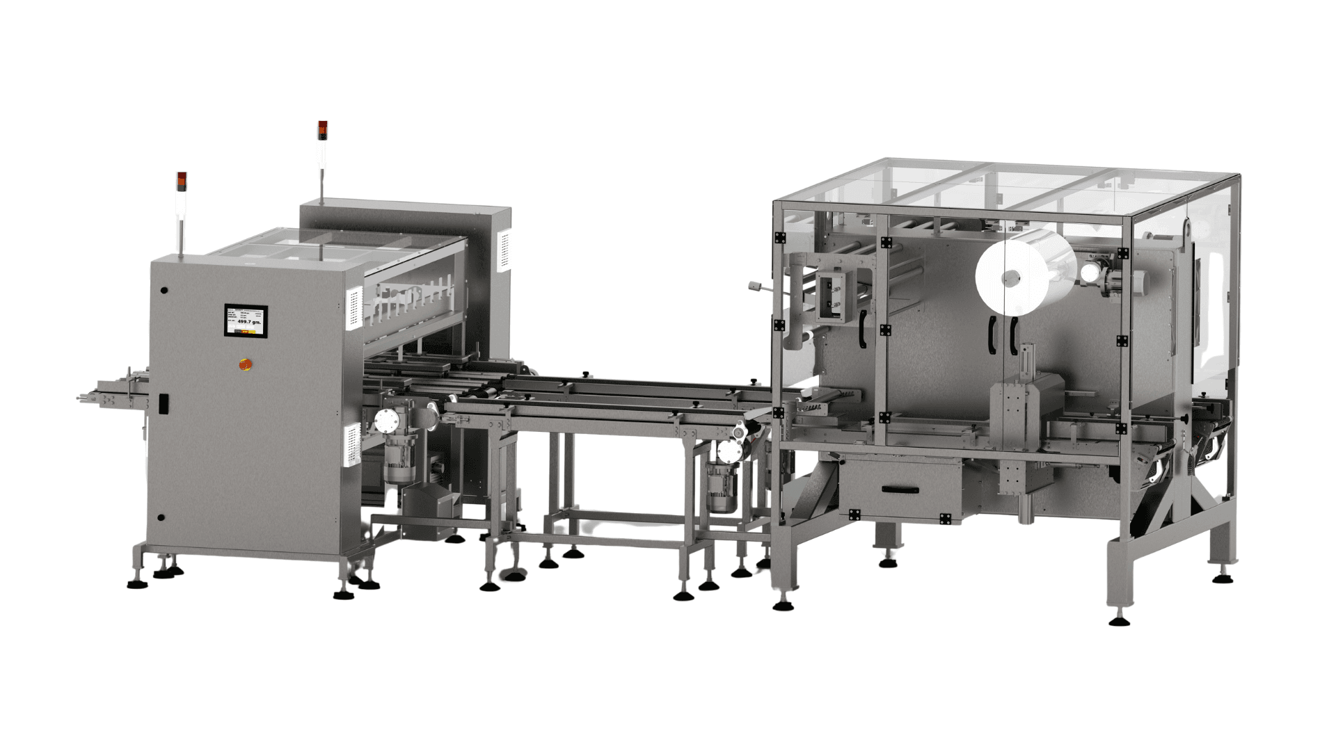 IMS-800 Multitrack VFFS Handler | Secondary Packaging Machines & Automation