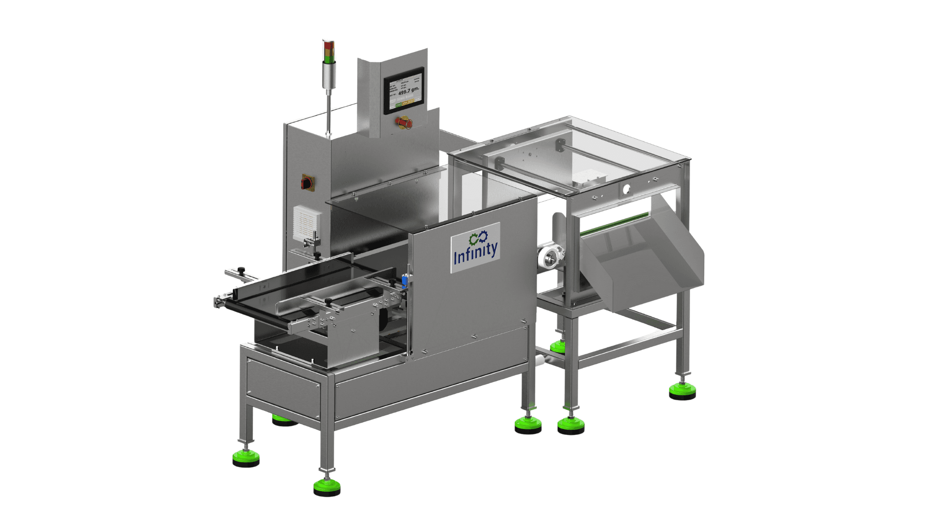 ICW-6000 Dynamic Checkweigher — checkweighers machine manufacturer in India