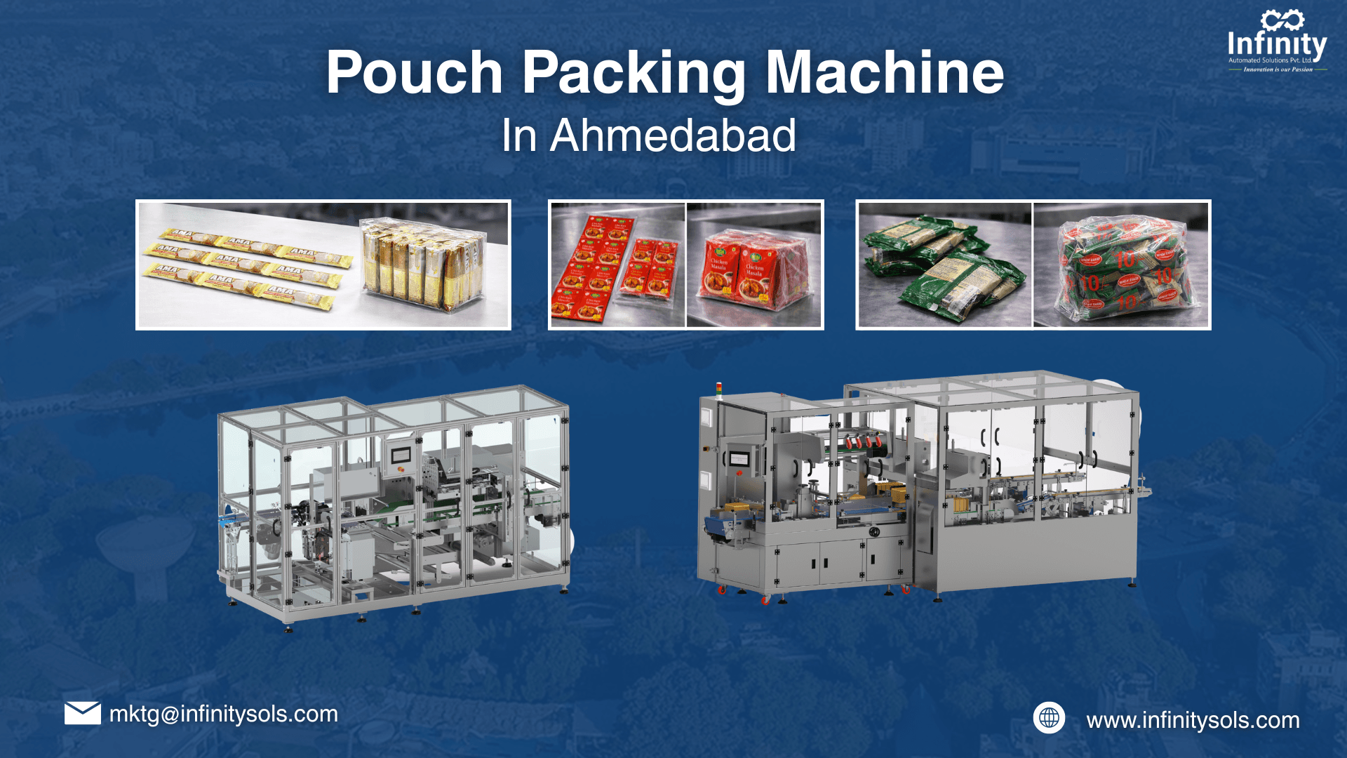 Pouch Packaging Machine Manufacturer in Ahmedabad