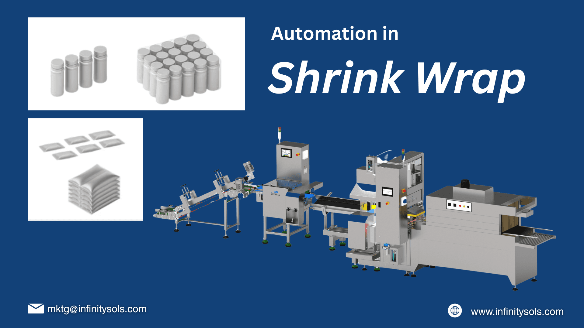 Shrink Packaging : System that integrate easily
