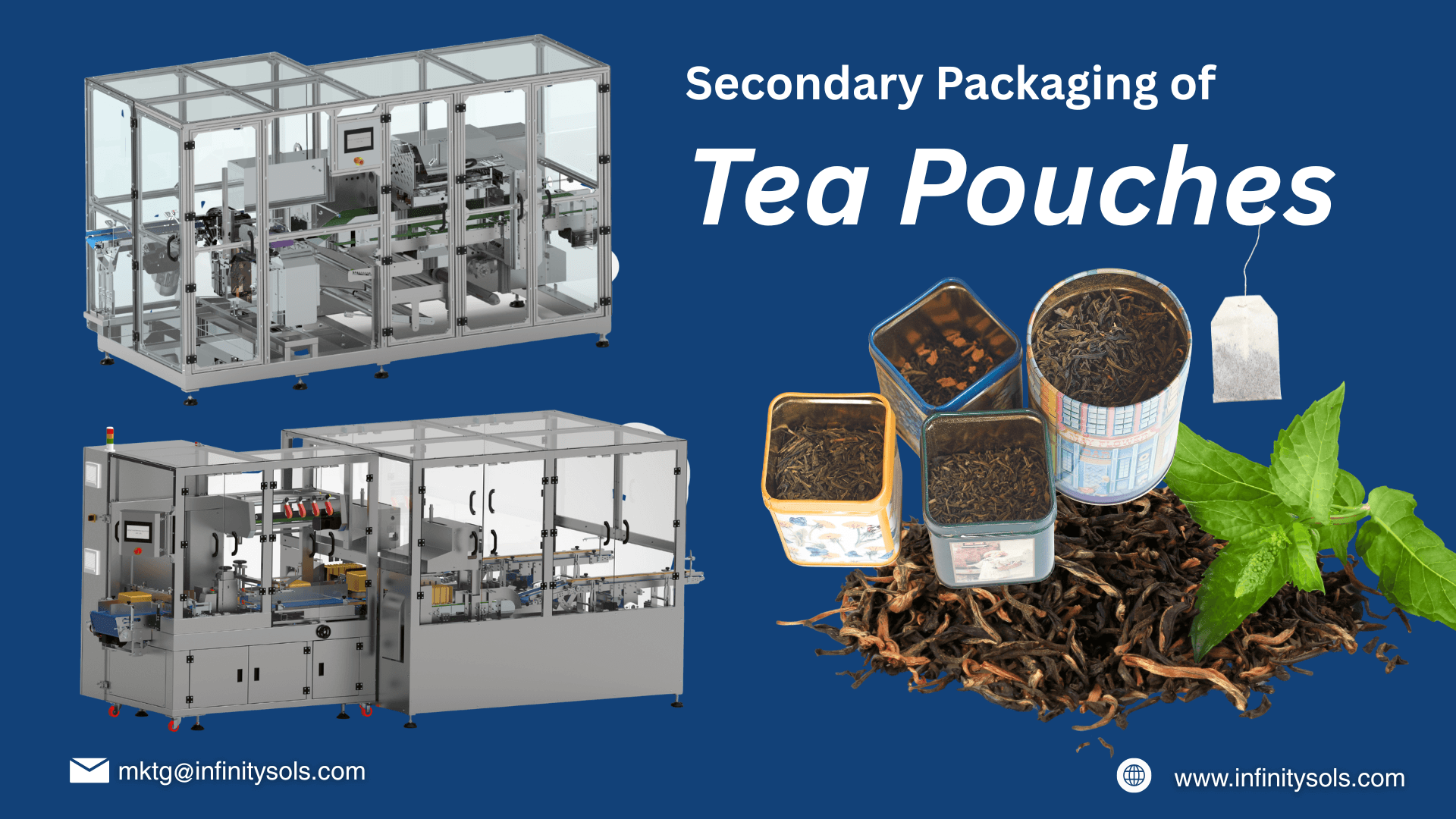 Secondary Packaging Solutions for Tea Pouches: Smart Automation for Every Pack Size