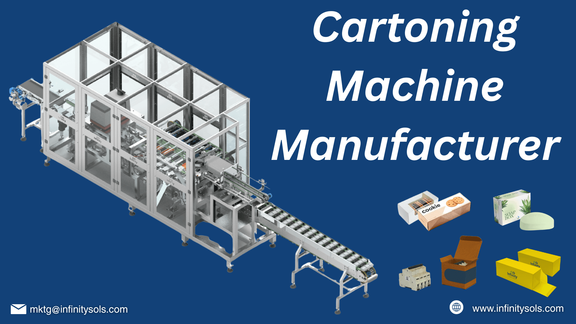 Custom Cartoning Machine Manufacturer