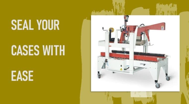 Maximizing Efficiency with the Semi Automatic Case Sealer by Infinity Automated Solutions