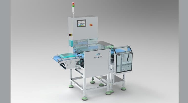 Infinity’s High Speed Checkweigher for Seamless Quality Control