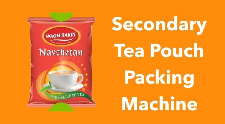 Tea Pouch Packing Machines : Bundling To Case Packing