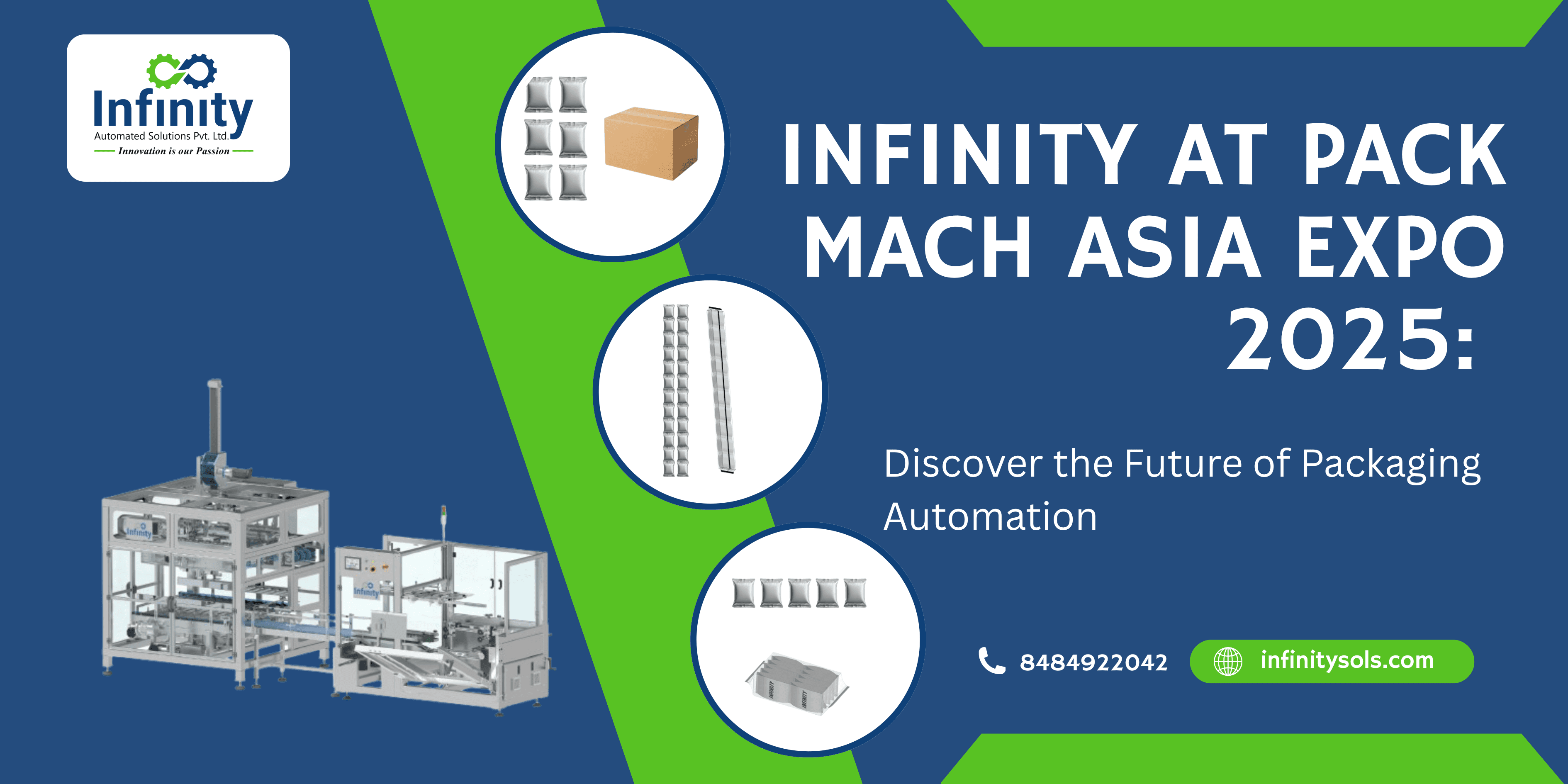 Infinity Automated Solutions at Pack Mach Exhibition 2025