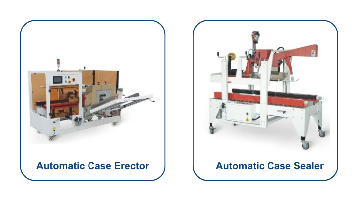 Automatic Case Erectors and Automatic Case Sealers