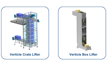 Vertical Crate Lifters and Box Lifters