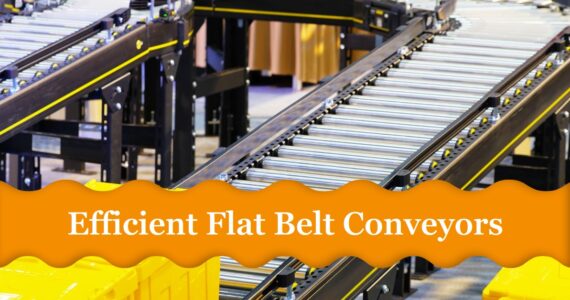 Flat Belt Conveyor Systems by Infinity Automated Solutions